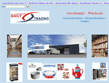 Tablet Screenshot of daily-trading.be